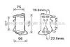 Радіатор масляний КПП BMW 3 F30 (12-), 5 F10 (10-), 7 F01 (09-), X3 F25 (11-), X5 F15 (14-) 3.0D AVA AVA COOLING BW3556 (фото 1)