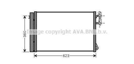 Радіатор кодиціонера AVA COOLING BWA5295D