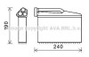 Теплообмінник, Система опалення салону AVA COOLING BWA6541 (фото 1)
