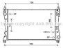 Радіатор охолодження FIAT DOBLO (AVA) AVA COOLING FTA2449 (фото 1)