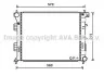 Радіатор охолодження двигуна Hyundai Elantra (11-15), i30 (11-)/KIA Ceed 14-16 CRDi AVA AVA COOLING HY2338 (фото 1)