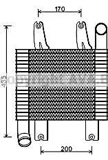 Інтеркулер Hyundai Terracan (01-)/KIA Carnival (99-) 2.9CRDi AVA AVA COOLING HY4229 (фото 1)