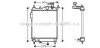 Радиатор охлождения HYUNDAI GETZ (TB) (02-) 1.1-1.6i MT (AVA) AVA COOLING HYA2099 (фото 1)