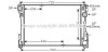 Радіатор охолодження двигуна MB C204 1,6i 1,8i 2,2CDI, E212 2,0i 08> AVA AVA COOLING MSA2575 (фото 1)