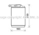 Радіатор обігрівача салону MB ML163 AVA AVA COOLING MSA6680 (фото 1)