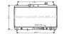 Радіатор охолодження CAMRY 22i AT 96-01(AVA) AVA COOLING TO2236 (фото 1)