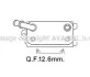 Радиатор масляный FORD MONDEO/VOLVO (выр-во AVA) AVA COOLING VO3170 (фото 1)