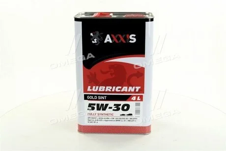 Масло моторн. 5W-30 Gold Sint (Каністра 4л) Axxis AX-2023