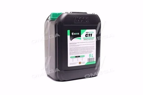 Антифриз концентрат ECO-80C GREEN G11 (зелений) 5л <> Axxis AX-P999-G11Gr ECO5l (фото 1)