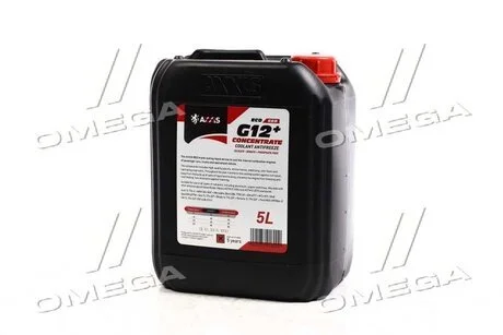 Антифриз концентрат ECO-80C RED G12+ (червоний) 5л <> Axxis AX-P999-G12R ECO5l