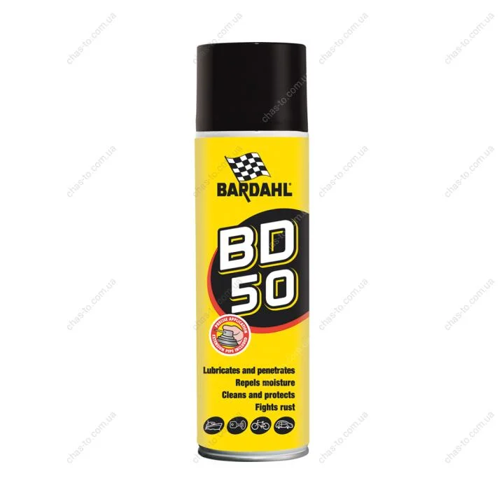 Смазка многоф. проникающая аэр. BD-50 (WD-40) MULTIFUNCTIONAL LUBRICANT SPRAY 500мл BARDAHL 3221 (фото 1)
