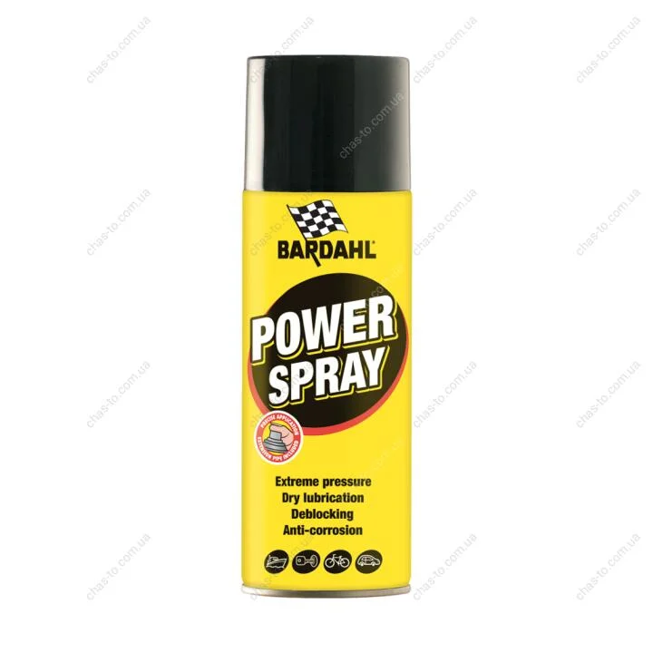 Смазка сухая аэр. POWER SPRAY 400мл BARDAHL 3271 (фото 1)