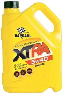 Моторное масло XTRA 5W40 5л BARDAHL 34123