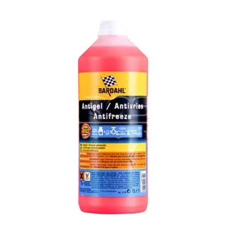 Концентрат антифриза G12+ RED ANTIFREEZE - ANTIGEL ROUGE красный 1л. BARDAHL 7111R