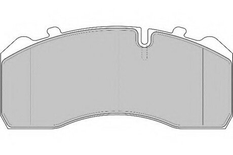 Комплект тормозных колодок, дисковый тормоз, WVA29197 BERAL 2919730004145694 (фото 1)
