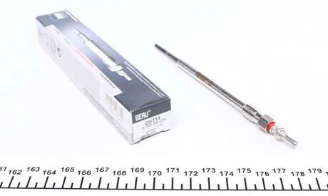 Свічка розжарювання ISS FIAT DOBLO 1.6-2.0 D Multijet 10-, OPEL ASTRA J 2.0 CDTI 08- BERU GE114