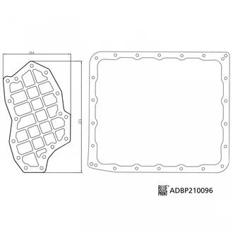 Фільтр гідравлічний КПП BLUE PRINT ADBP210096