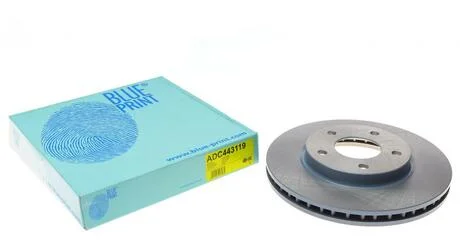 Диск гальмівний передній Mitsubishi BLUE PRINT ADC443119