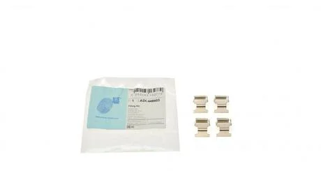 К-т встановлення колодок гальмівних BLUE PRINT ADC448603
