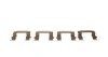 Колодки тормозные дисковые передние Hyundai BLUE PRINT ADG042121 (фото 2)