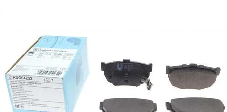 Гальмівні колодки дискові BLUE PRINT ADG04232