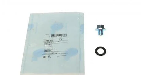 Пробка оливного отвору з кільцем ущільнювача BLUE PRINT ADT30101