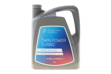 Масло моторное TwinPower Turbo Longlife-04 SAE 5W-30 (5 Liter) BMW 83215B65F02