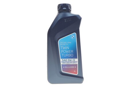 Олива моторна TwinPower Turbo Longlife-22FE SAE 0W12 (1 Liter) BMW 84215A65B3A