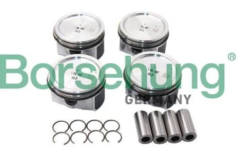Поршень комплект 4шт Borsehung B13576