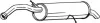Глушник задня частина CITROEN C4 (08-11), PEUGEOT 308 (07-14) (135-093) BOSAL 135093 (фото 1)