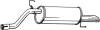 Глушитель, алюм cталь, задн часть OPEL CORSA III 12i -16V (01/10-) HTB (185-3 BOSAL 185313 (фото 1)