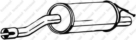 Глушитель задняя часть Dacia Duster 10- Renault Duster 12- BOSAL 200091