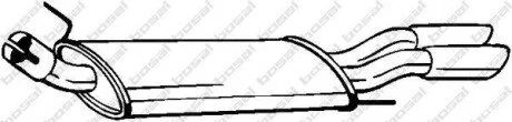 Глушник, алюм сталь, задн частина VOLKSWAGEN GOLF III 20 GTi (08/92 - 07/93) (233-731) BOSAL 233731