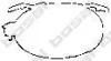 Елемент кріплення випускної системи MINI (R50, R53), (R52) 16 0601-0708 BOSAL 251970 (фото 1)