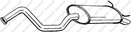 Глушитель задняя часть RENAULT LAGUNA I 94-97 (278-769) BOSAL 278769