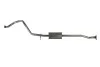 Глушник, алюм сталь, середн частина PEUGEOT 306 14i, 16i (01-02) HTB (288-891) BOSAL 288891 (фото 1)