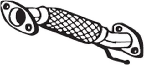 Труба приемная (гофра) Hyundai I30 09-12 BOSAL 700237