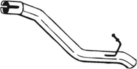 Труба вихлопу FORD C-Max (07-10), FORD Focus (04-12), FORD Focus C-Max (03-07) BOSAL 823419