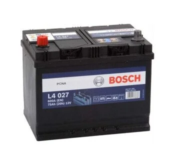 Акумулятор 12В/75Аг/600А/18,1кг BOSCH 0 092 L40 270