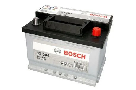 Аккумулятор 53Ah-12v (S3004) (242x175x175),R,EN500 BOSCH 0092S30041