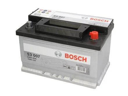 Аккумулятор 70Ah-12v (S3007) (278x175x175),R,EN640 BOSCH 0092S30070