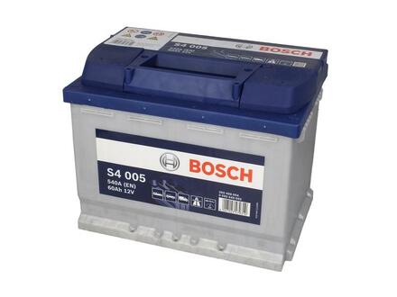 Аккумулятор 60Ah-12v (S4005) (242x175x190),R,EN540 BOSCH 0092S40050 (фото 1)