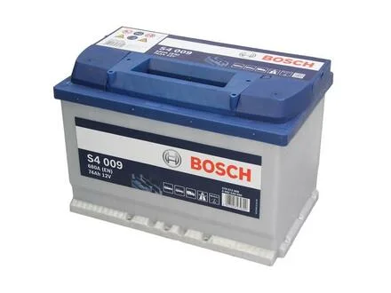 Аккумулятор 74Ah-12v (S4009) (278x175x190),L,EN680 BOSCH 0092S40090