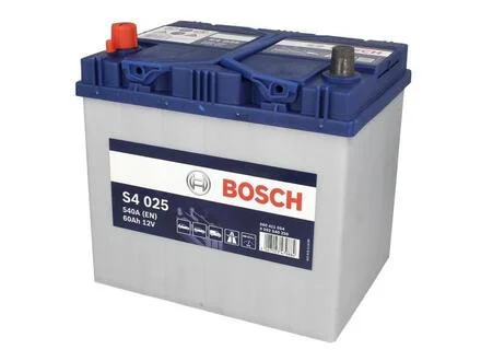 Аккумулятор 60Ah-12v (S4025) (232x173x225),L,EN540 BOSCH 0092S40250