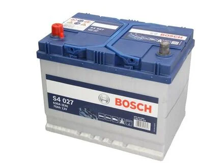 Аккумулятор 70Ah-12v (S4027) (261x175x220),L,EN630(Азия) BOSCH 0092S40270