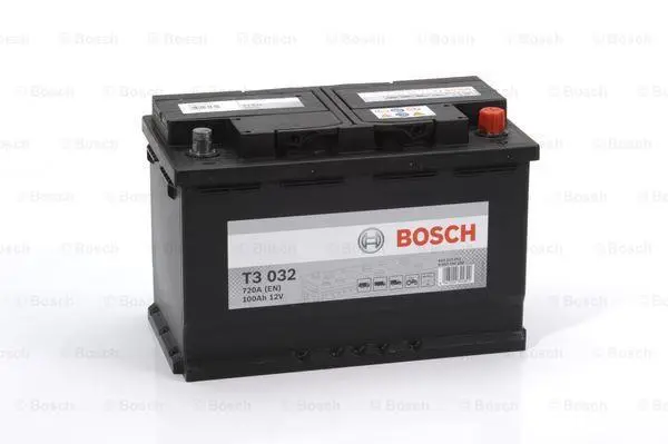 Акумулятор 100Ah-12v (T3032) (315x175x210),R,EN720 BOSCH 0092T30320 (фото 1)