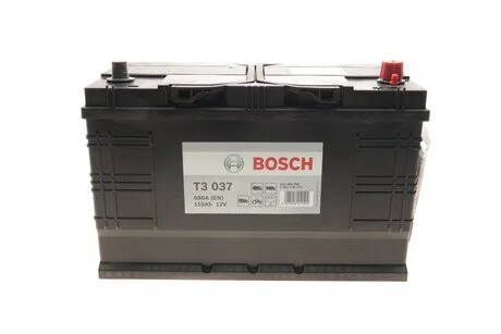 Акумулятор 12В/110Аг/680А/28,58кг BOSCH 0 092 T30 371