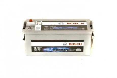 Аккумулятор 190Ah-12v EFB (TE077) (513x223x223),полярность обратная (3),EN1050 BOSCH 0092TE0777