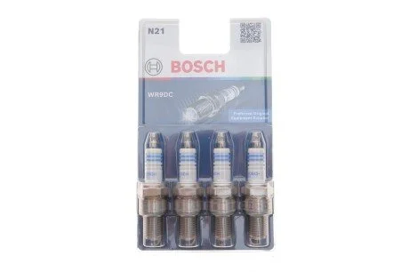 СВІЧКА WR9DC (08),4ШТ BOSCH 0 242 225 960