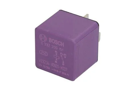Реле 12v 30a/20 a (пр-во Bosch) BOSCH 0332209151